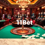 Engaging gamblers at 11Bet with thrilling casino games and a luxurious gambling atmosphere.