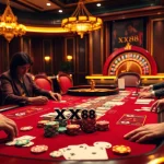 Experience the thrill of high-stakes poker at XX88 casino, where expert players strategize for victory.