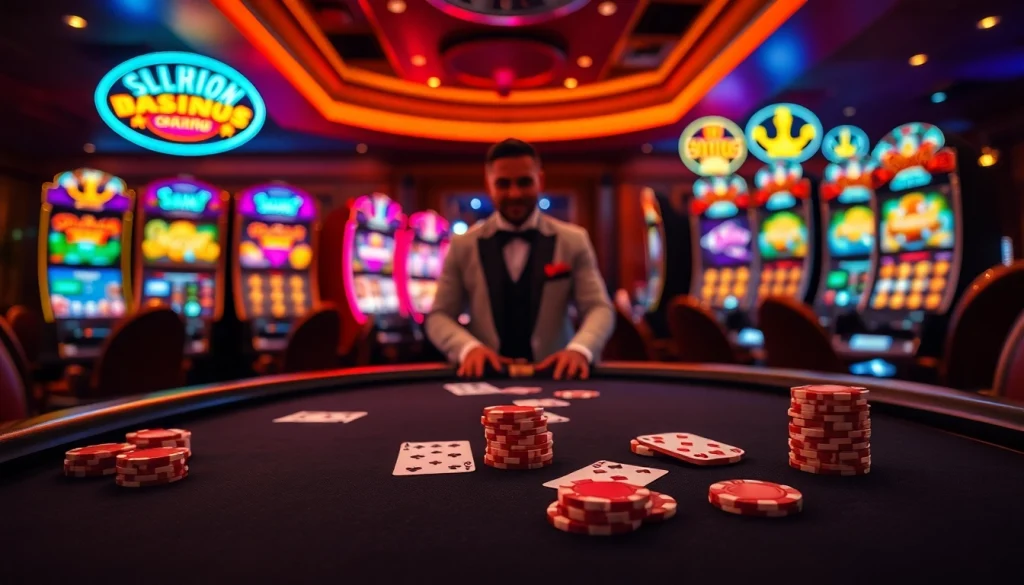 Engage in thrilling gambling action at https://slot365.cx/ with vibrant slot machines and professional dealers.