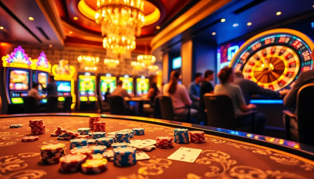 Experience the thrill of winning at 555win with an exciting casino gaming scene.