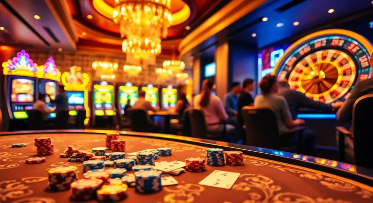 Experience the thrill of winning at 555win with an exciting casino gaming scene.