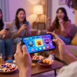 Experience the excitement of tải game b52club mới nhất in a lively gaming scene.