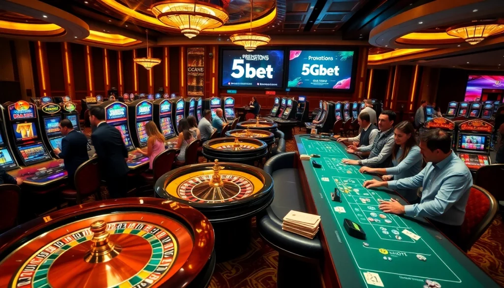 5GBet platform showcases thrilling casino wins with vibrant slot machines and engaging gameplay.