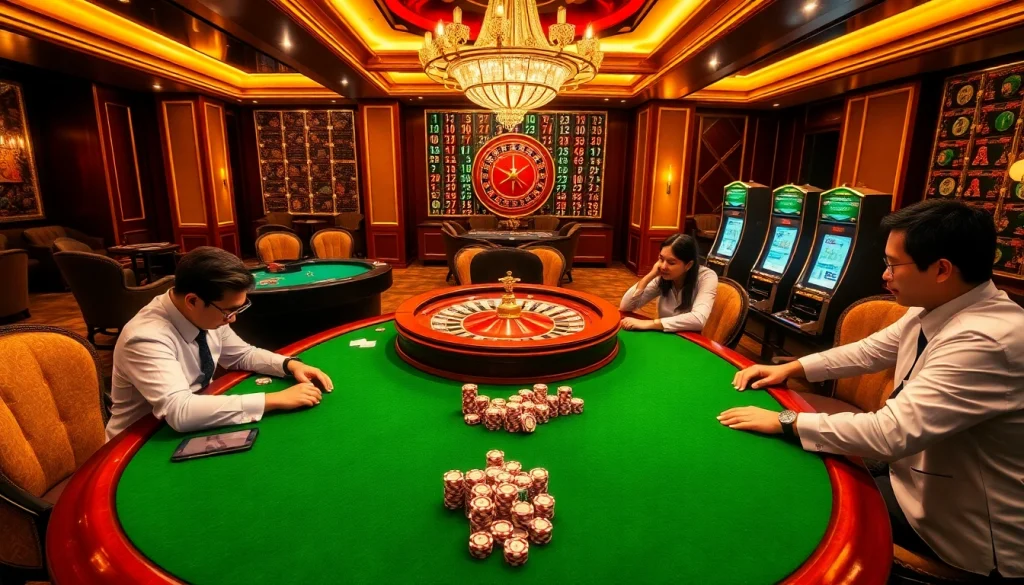 Experience the thrill at nhà cái lucky88, where high-stakes poker and vibrant gaming come together.