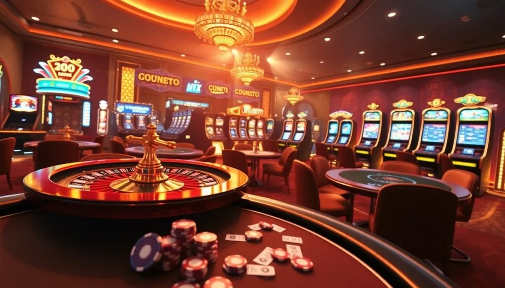 Experience thrilling gaming at 88xx.co.com with a vibrant online casino atmosphere showcasing roulette and slot games.