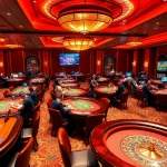 Experience the thrill of playing at HZ88 casino with vibrant tables and engaging gaming action.