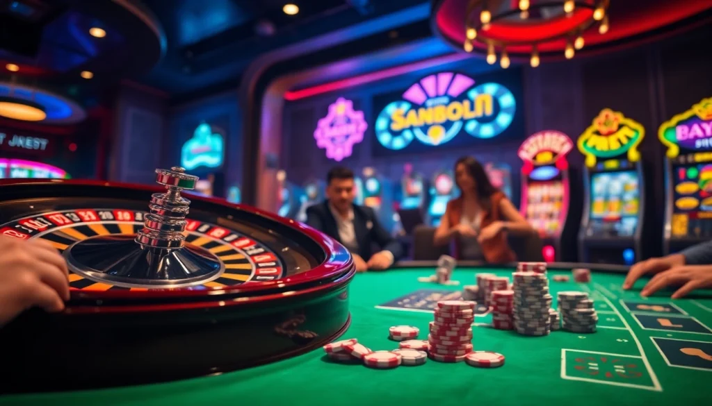 Experience the thrill of https://oxbet7.com/ with a vibrant casino scene featuring roulette and poker.
