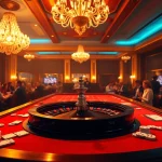 The excitement of roulette at https://sc88.today/ with players at a vibrant casino table and colorful chips.
