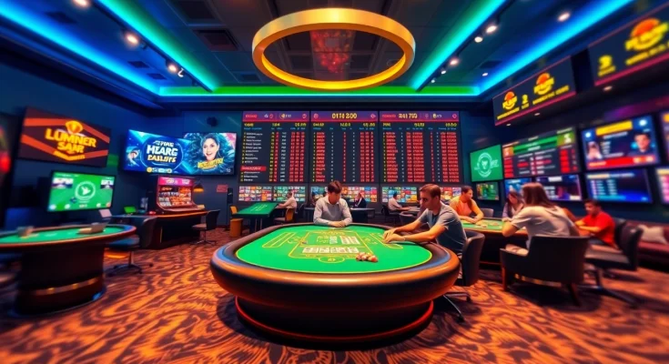 The vibrant online gambling platform at https://open88seo.com/ showcasing casino games, esports, and dynamic sports betting.
