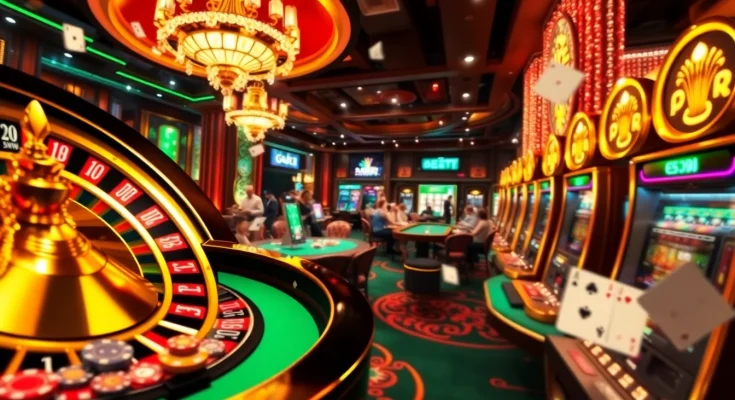 Experience the thrill of gaming at trang chủ 33win, featuring roulette, poker, and vibrant casino elements.