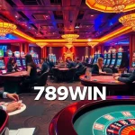 Experience thrilling gameplay at 789WIN with vibrant slot machines and engaging casino tables.