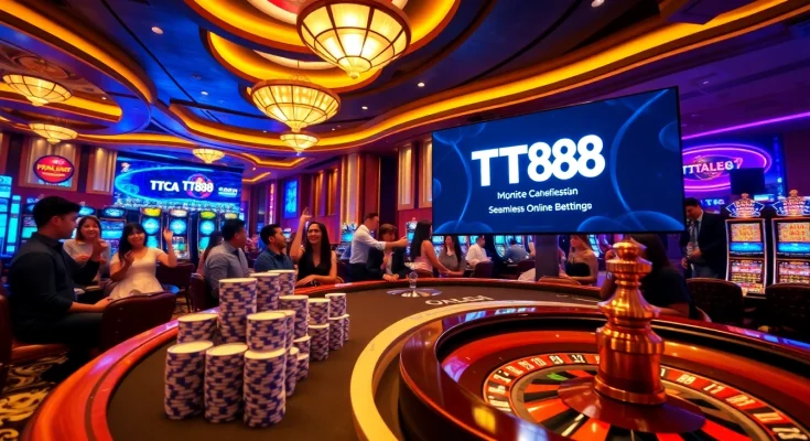 Experience the excitement of TT88 online casino with vibrant games and luxurious ambiance.