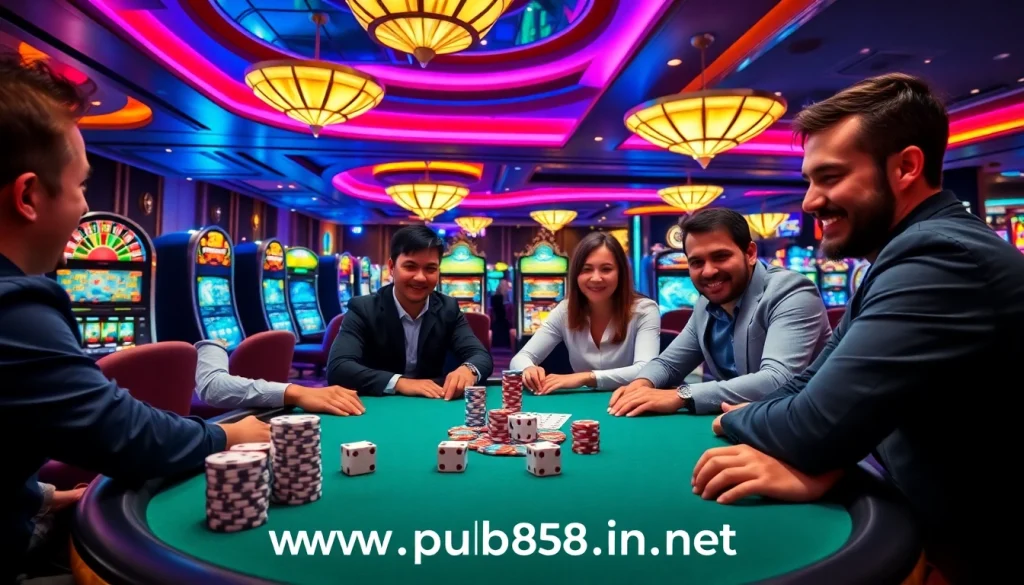 Engage in thrilling gaming at https://pub88.in.net/ with vibrant casino environments and competitive action.