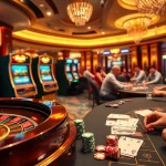 Experience the exciting gambling ambiance at https://nk88.onl/ featuring roulette, poker, and vibrant slot machines.