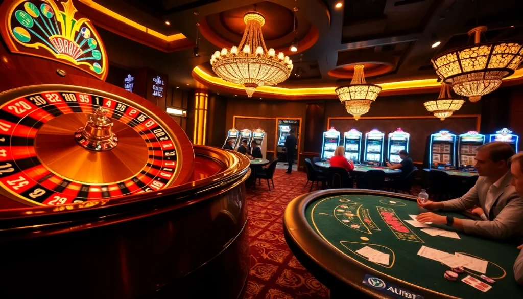 Engage with exciting casino gameplay at au88 featuring roulette, poker tables, and vibrant slots.