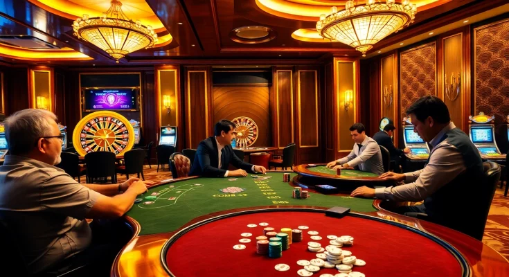 Experience high-stakes poker and luxury at https://88aa1.org/ with engaging gameplay and vibrant casino ambiance.
