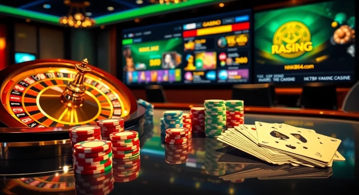 Experience the excitement of gambling at https://nk88nk.com/ with vibrant casino visuals and thrilling games.