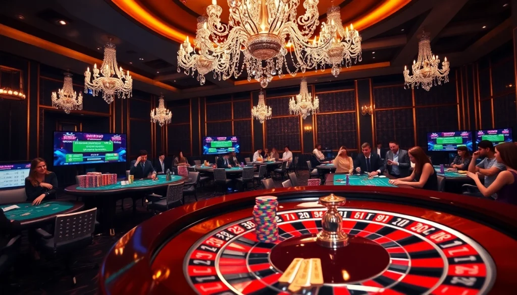 Engaging roulette wheel scene showcasing the excitement at https://xn88.law/ casino.