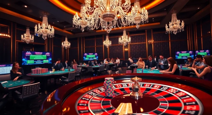Engaging roulette wheel scene showcasing the excitement at https://xn88.law/ casino.