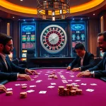 Experience thrilling gameplay at J88 with vibrant casino tables and engaging players.