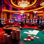 Exciting casino scene featuring TG88, poker chips, and roulette table for stunning gameplay.