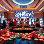 Experience the excitement of gambling on phsky.ltd with vibrant casino games and thrilling action.
