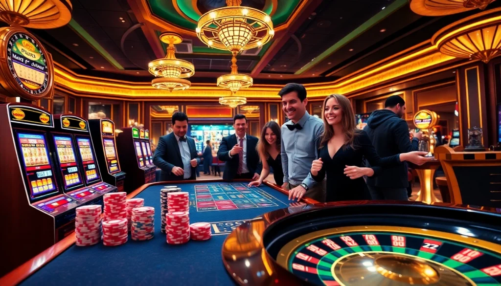 Experience thrilling gameplay at https://mk8.sh/ with vibrant tables and lively casino atmosphere.
