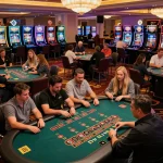 Players enjoy blackjack and roulette action at a lively casino floor, creating thrilling moments at https://www.bearcreekwatershed.org/macroinvertebrates.
