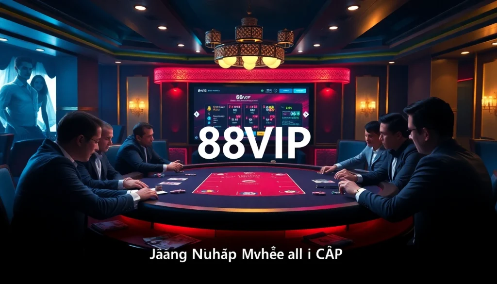 Experience the thrill of Đăng Nhập Nhà Cái 68VIP at a luxurious casino table.