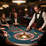 Players engaged at the roulette table, capturing the excitement and strategy at 88GO casino