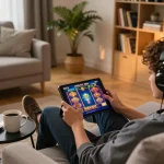 Experience the thrill of online gaming with BET88 from the comfort of home in a cozy setup.