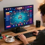 Experience LLWIN in action with a vibrant display of online gaming strategy and engagement.