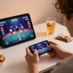 Engaging user playing live casino games on 23Win platform, showcasing modern online gambling experience.