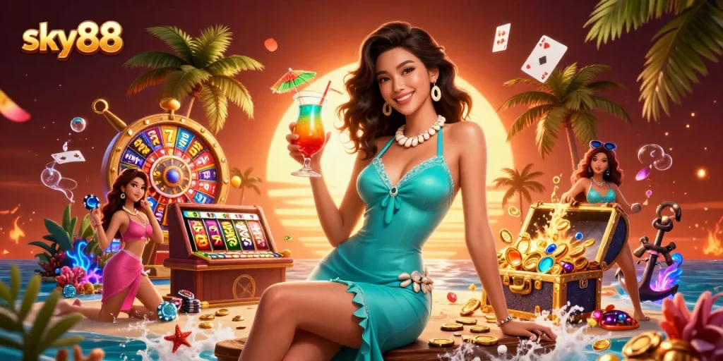 Experience the thrill of sky88 with exciting jackpot slots and vibrant casino action.