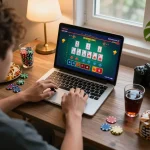 Experience engaging gameplay on hb88 with a dynamic online blackjack session at home.