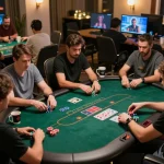 Alo8 engaging in online poker gameplay with exciting strategies and vibrant avatars.