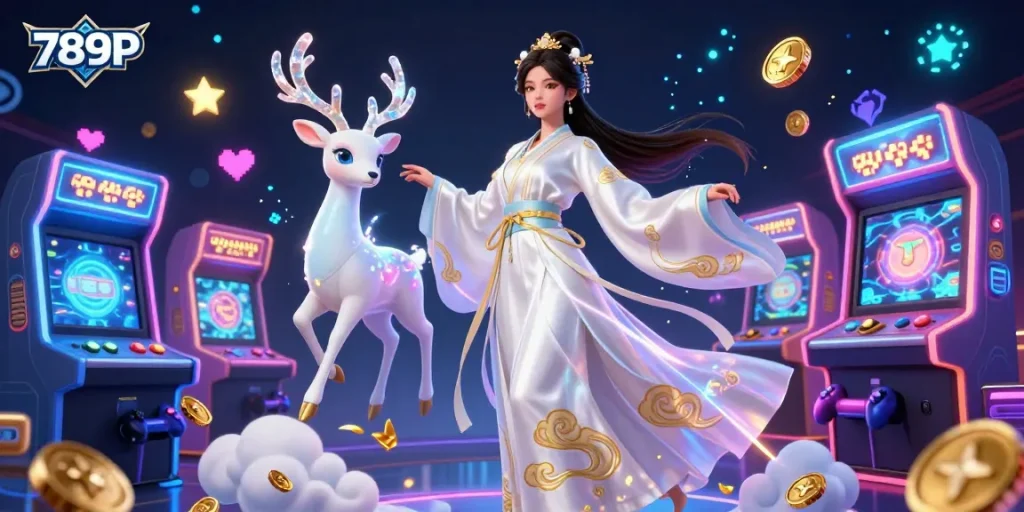 Experience thrilling gameplay at 789P casino with vibrant game visuals and dynamic casino elements.