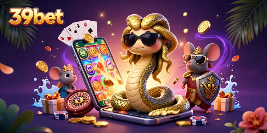Discover exciting gameplay at 39bet with vibrant slot machines and engaging casino elements.