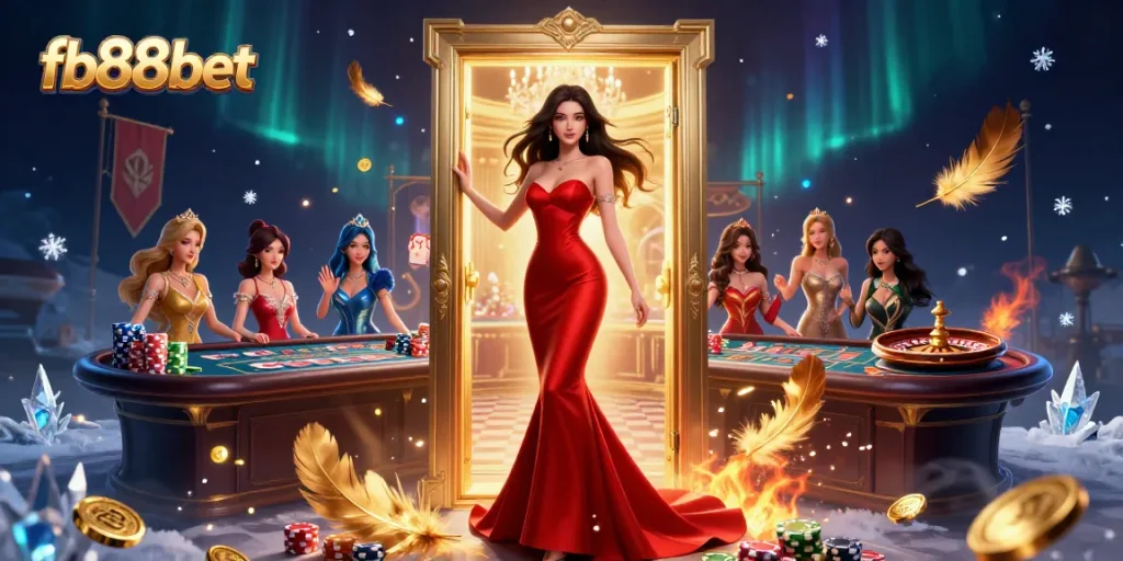 Engage with fb88bet in a vibrant VIP casino atmosphere filled with action and excitement.