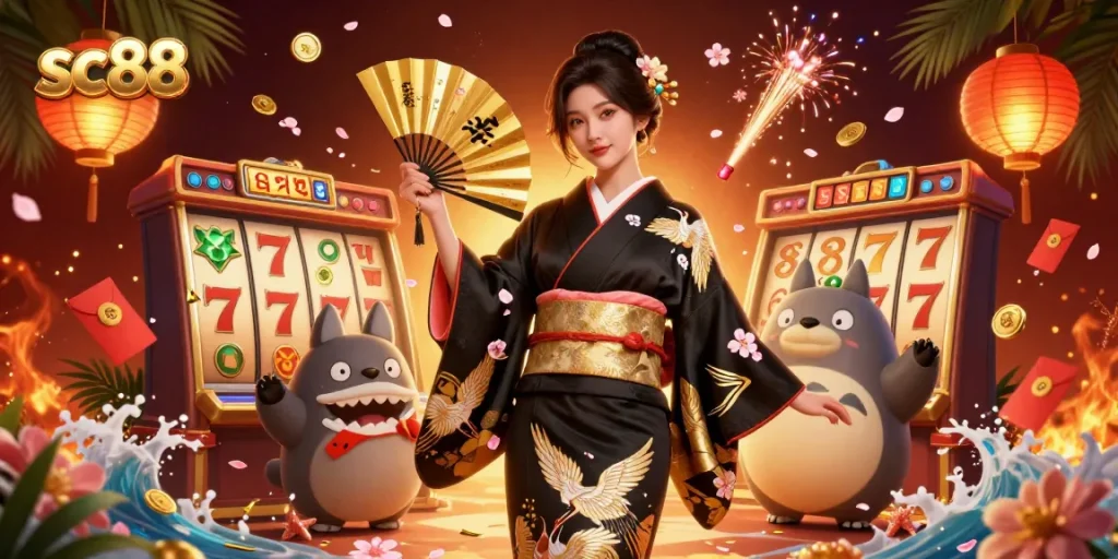 Experience sc88's thrilling slots with elegant visuals and dynamic casino elements.