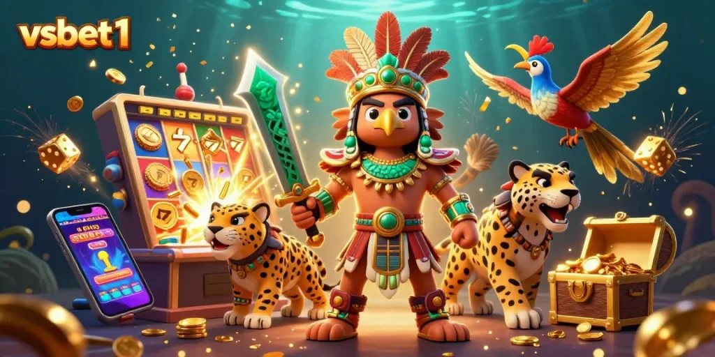 Experience the thrill of winning at vsbet1 with vibrant casino adventures featuring colorful games and characters.