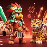 Engage in the thrilling S8 casino experience with dynamic characters and vibrant gaming elements.