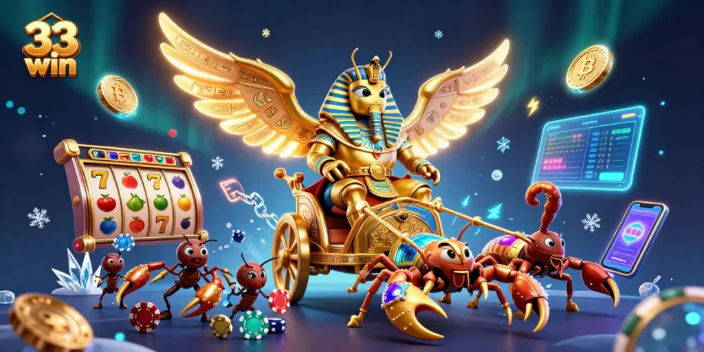 Experience thrilling gameplay at 33 win with exciting slot machines and vibrant casino elements.