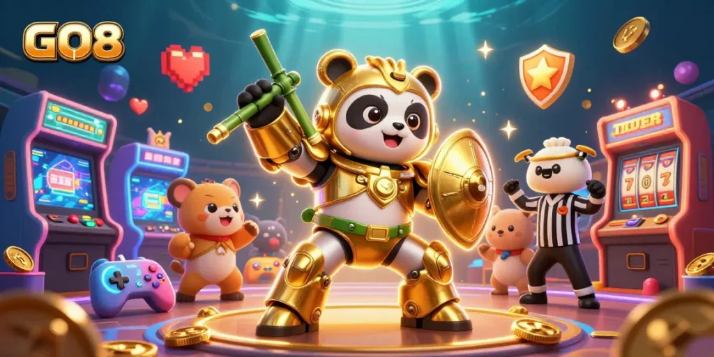 Engage with thrilling GO8 slot games featuring colorful characters and dynamic elements.