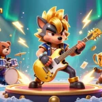 Experience thrilling gameplay at casino555win with vibrant characters in an action-packed casino scene.