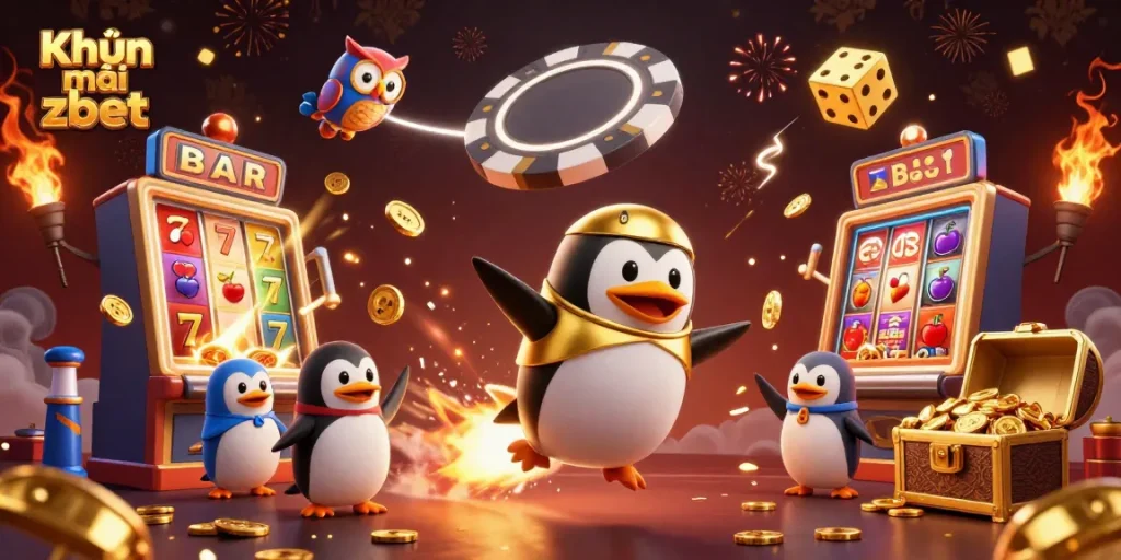 Enjoy exciting Khuyến mãi zbet promotions with a vibrant casino illustration featuring dynamic gaming elements.