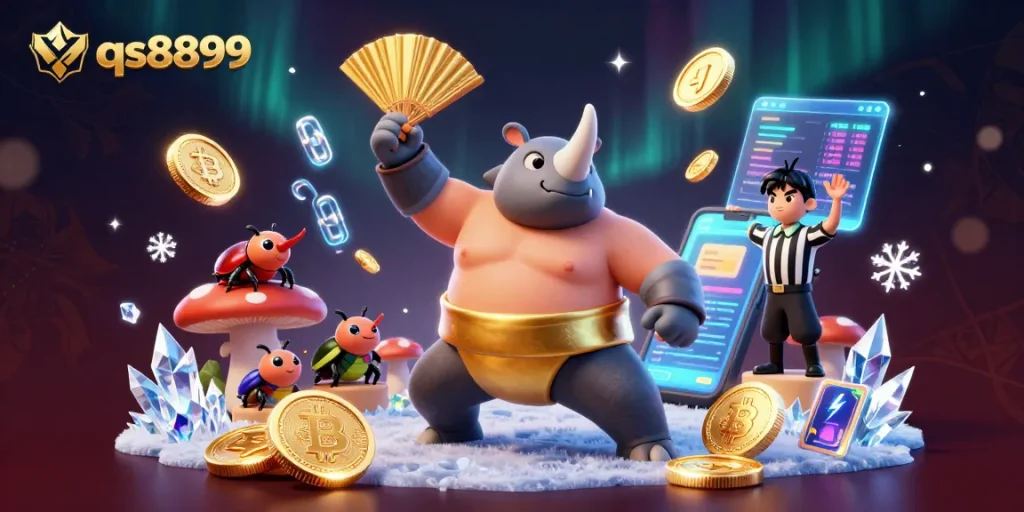 Experience the thrill of qs8899 gaming with stunning 3D visuals of lively casino action.