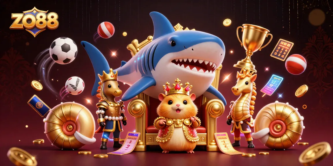 Experience the thrill of gaming at zo88 with dynamic sports action and royal characters.