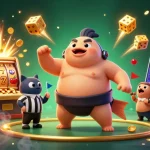 Experience casino fun with 789betket's exciting gameplay scene featuring slot action and character delight.