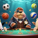 Experience thrilling underwater poker with FLY88’s jolly walrus, sophisticated dealer, and playful pufferfish.